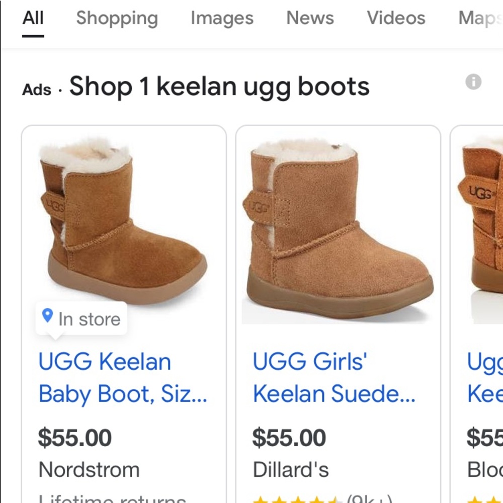 Baby Girl Keelan Ugg Boots